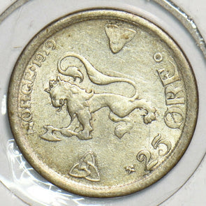 Norway 1919 25 Ore 298360 combine shipping