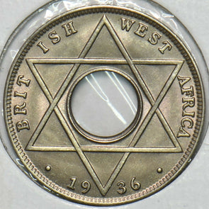 British West Africa 1936 1/10 Penny 196775 combine shipping