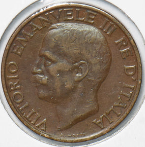 Italy 1931 Vittorio Emanvele III 10 Centesimi Honey Bee animal 192228 combine s