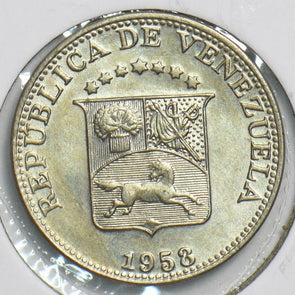 Venezuela 1958 5 Centimos 298120 combine shipping