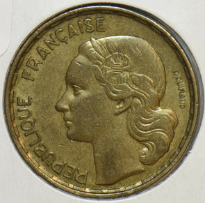 France 1953 50 Francs Rooster animal 195660 combine shipping