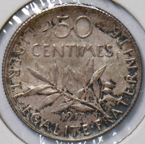 France 1917 50 Centimes 293959 combine shipping
