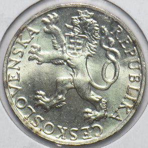 Czechoslovakia 1948 50 Korun Lion animal 240056 combine shipping