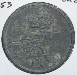 Denmark 1953 5 Ore 198288 combine shipping