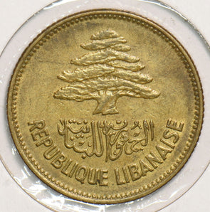 Lebanon 1952 25 Piastres 199103 combine shipping