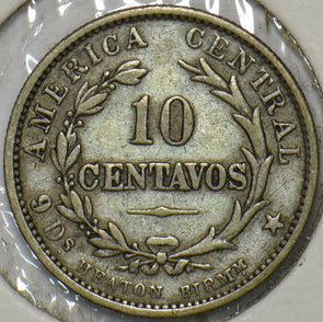 Costa Rica 1890 10 Centavos 196271 combine shipping