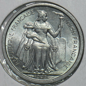 French Polynesia 1949 Franc Oceania 297836 combine shipping