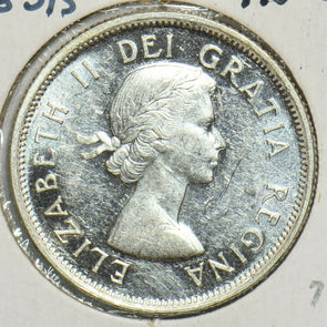 Canada 1953 S/S 25 Cents Caribouanimal AU-UNC 904356 combine shipping