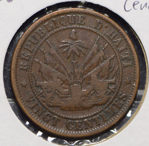 Haiti 1865 20 Centimes  191125 combine shipping