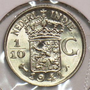 Netherlands East Indies 1941 S 1/10 Gulden 199198 combine shipping