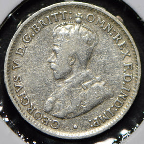 Australia 1919 3 Pence Kangaroo animal Emu  191469 combine shipping