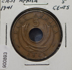 East Africa 1941 5 Cents  900893 combine shipping