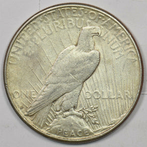 1923-S Peace Dollar Silver XF++ U0266