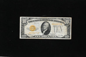 US 1928 $10 Fine+ Gold Certificates RC0679 combine shipping