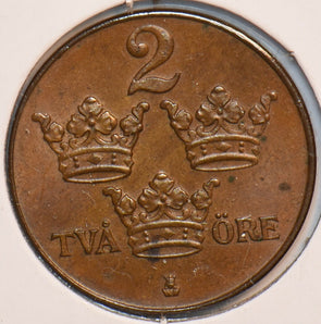Sweden 1929 2 Ore 193521 combine shipping