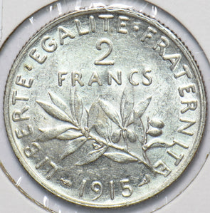 France 1915 2 Francs 293694 combine shipping