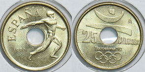 Spain 1990 25 Pesetas 198419 combine shipping