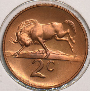 South Africa 1966 2 Cents Wildebeest 199258 combine shipping