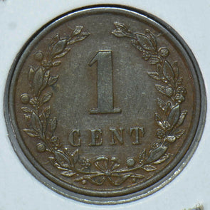 Netherlands 1900 Cent Lion animal 291384 combine shipping