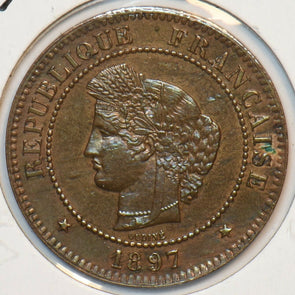 France 1897 A 5 Centimes 296714 combine shipping