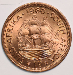 South Africa 1960 Penny 299361 combine shipping
