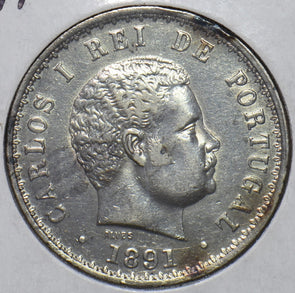 Portugal 1891 500 Reis 295976 combine shipping