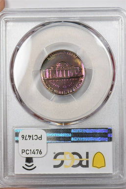 1964 5 Cents PCGS Proof 67 Jefferson Nickel stunning color PC1476 combine shipp