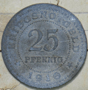 Germany 1918 25 Pfennig Gronau i. Westf. 293126 combine shipping