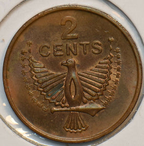Solomon Islands 1977 2 Cents Eagle animal 190657 combine shipping
