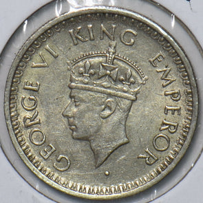British India 1943 1/4 Rupee 295872 combine shipping