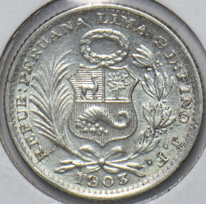 Peru 1903 Dinero 293850 combine shipping