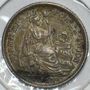 Peru 1901 1/2 Dinero 196630 combine shipping