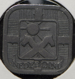 Netherlands 1941 5 Cents Horse animal  150101 combine shipping