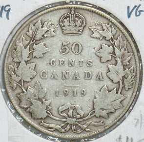 Canada 1919 50 Cents 298661 combine shipping