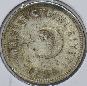 Turkey 1947 50 Kurus 150843 combine shipping