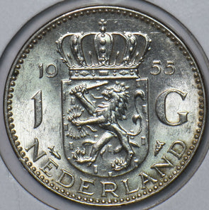 Netherlands 1955 Gulden 240225 combine shipping