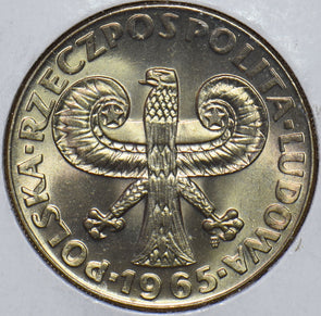 Poland 1965 10 Zlotych 700th Anniversary of Warsaw 295010 combine shipping