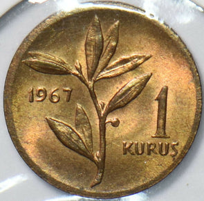 Turkey 1967 Kurush  191820 combine shipping