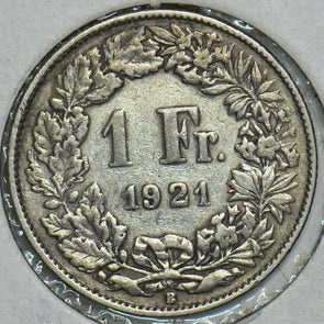 Switzerland 1921 Franc 153174 combine shipping