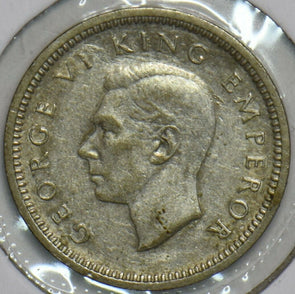 New Zealand 1939 3 Pence 903666 combine shipping