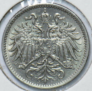 Austria 1893 10 Heller Eagle animal 193453 combine shipping