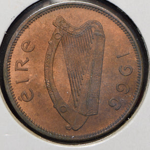 Ireland 1966 1/2 Penny Sow with piglets animal  900632 combine shipping