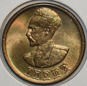 Ethiopia 1943 ~44 10 Cents Lion animal 297465 combine shipping