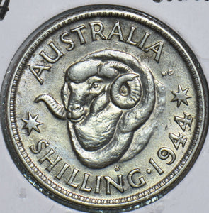 Australia 1944 S Shilling Ram 198845 combine shipping
