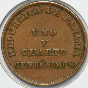 Panama 1940 1 1/4 Centesimo  191821 combine shipping