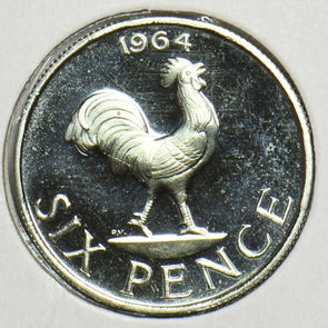 Malawi 1964 6 Pence Rooster animal 153345 combine shipping