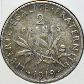 France 1919 2 Francs  191836 combine shipping