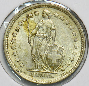 Switzerland 1957 1/2 Franc 197284 combine shipping