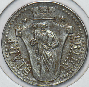 Germany 1940 's 10 Pfennig City of Trier 296440 combine shipping