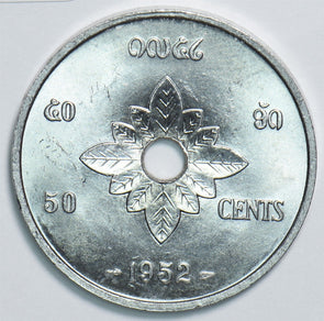 Laos 1952 50 Cents 298997 combine shipping